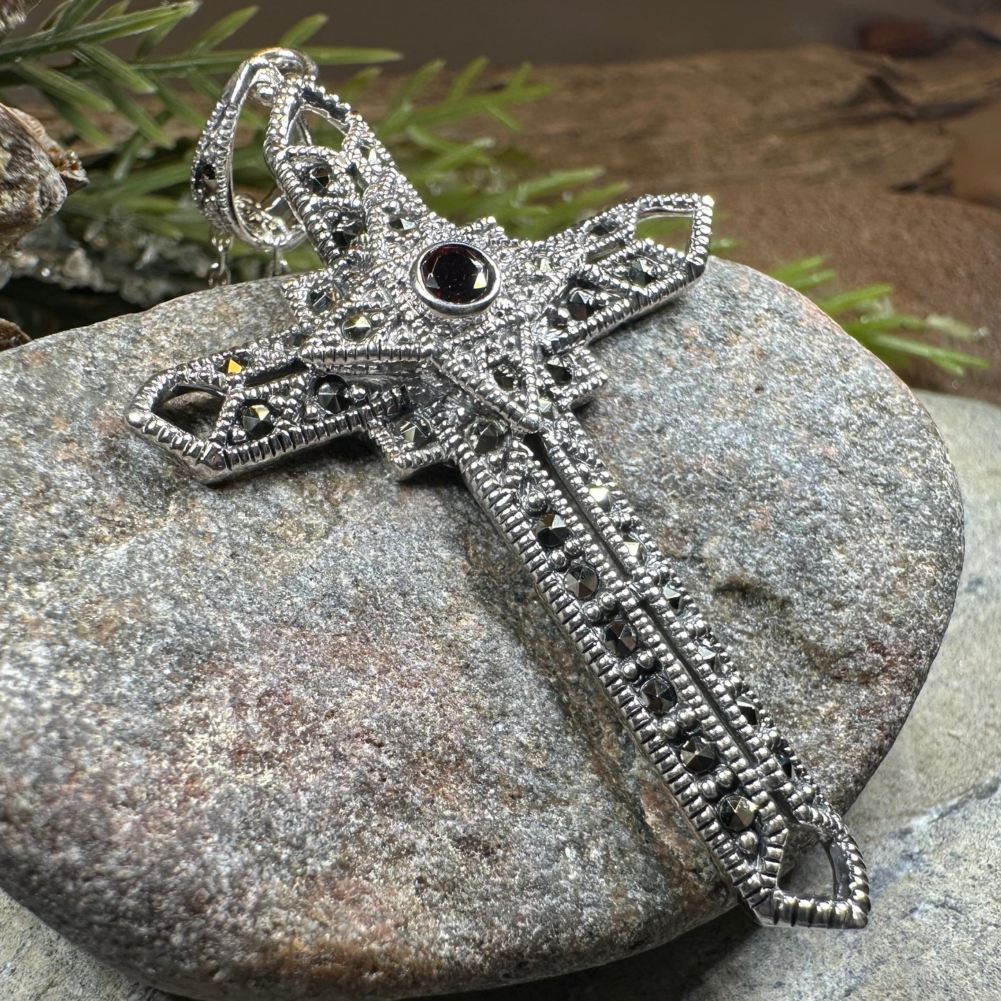 Wyn Celtic Cross Necklace