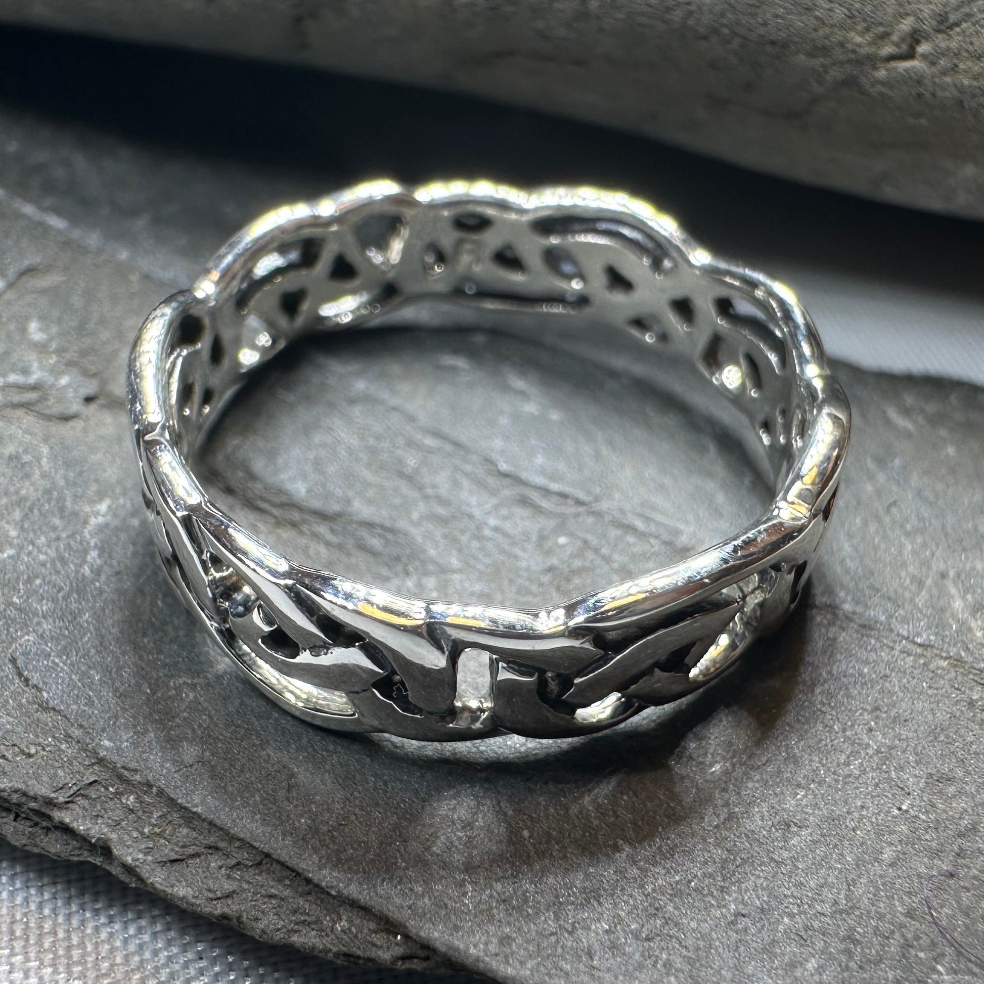 Classic Simplicity Celtic Knot Ring — view 2