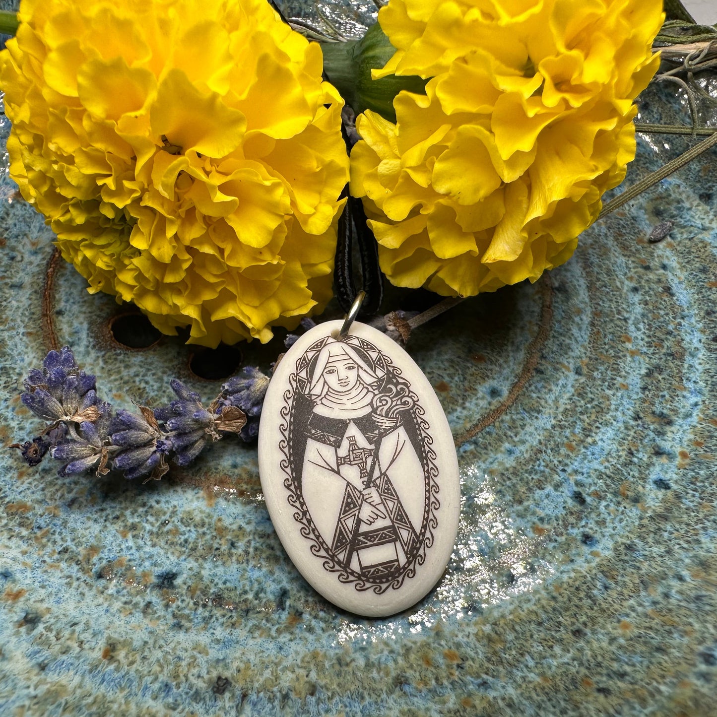 Artisan Irish Saint Brigid Necklace - Handmade in the U.S.A.