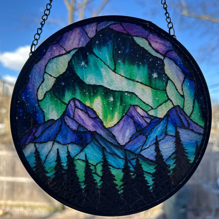 Aurora Borealis Suncatcher