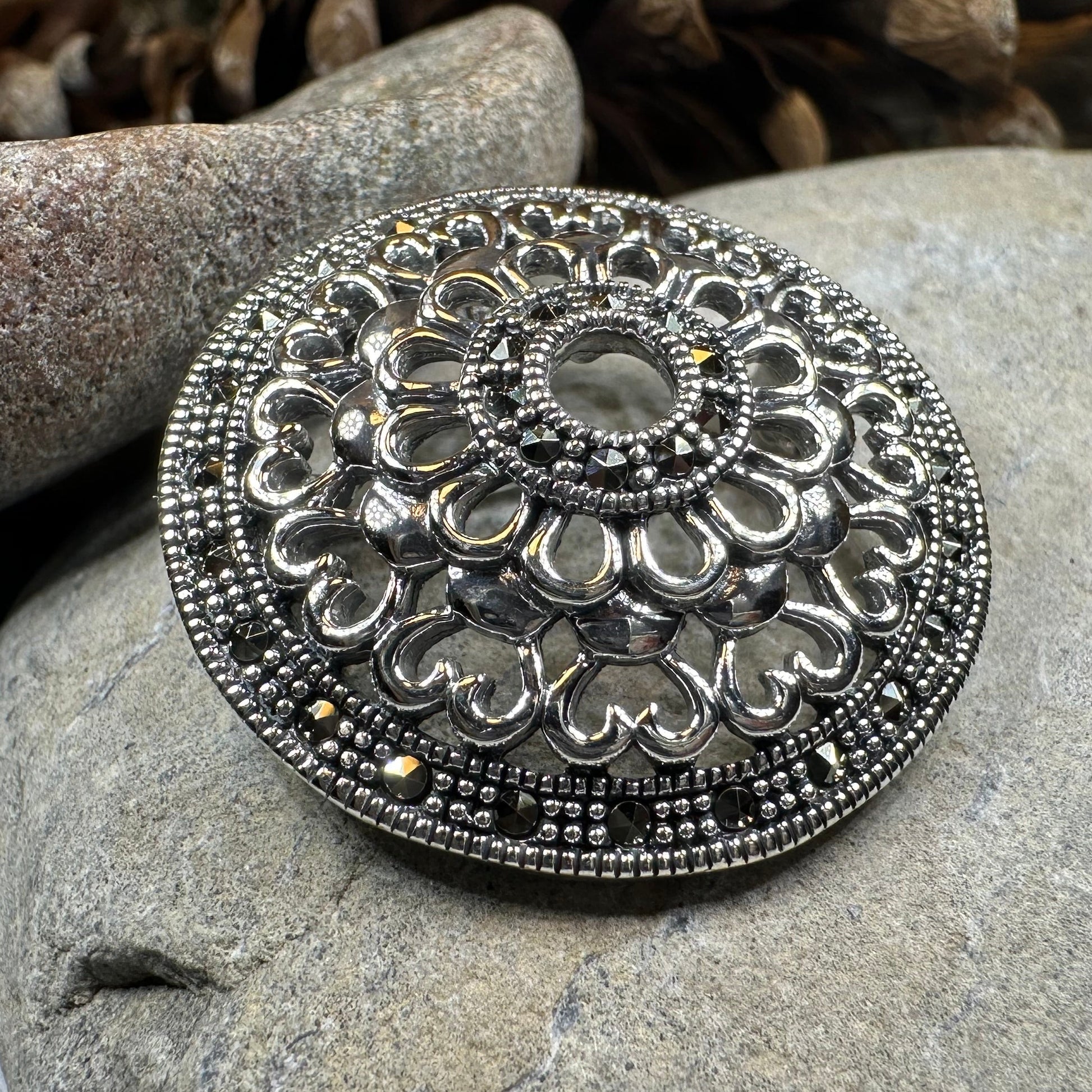 Halsey Celtic Knot Brooch — view 6