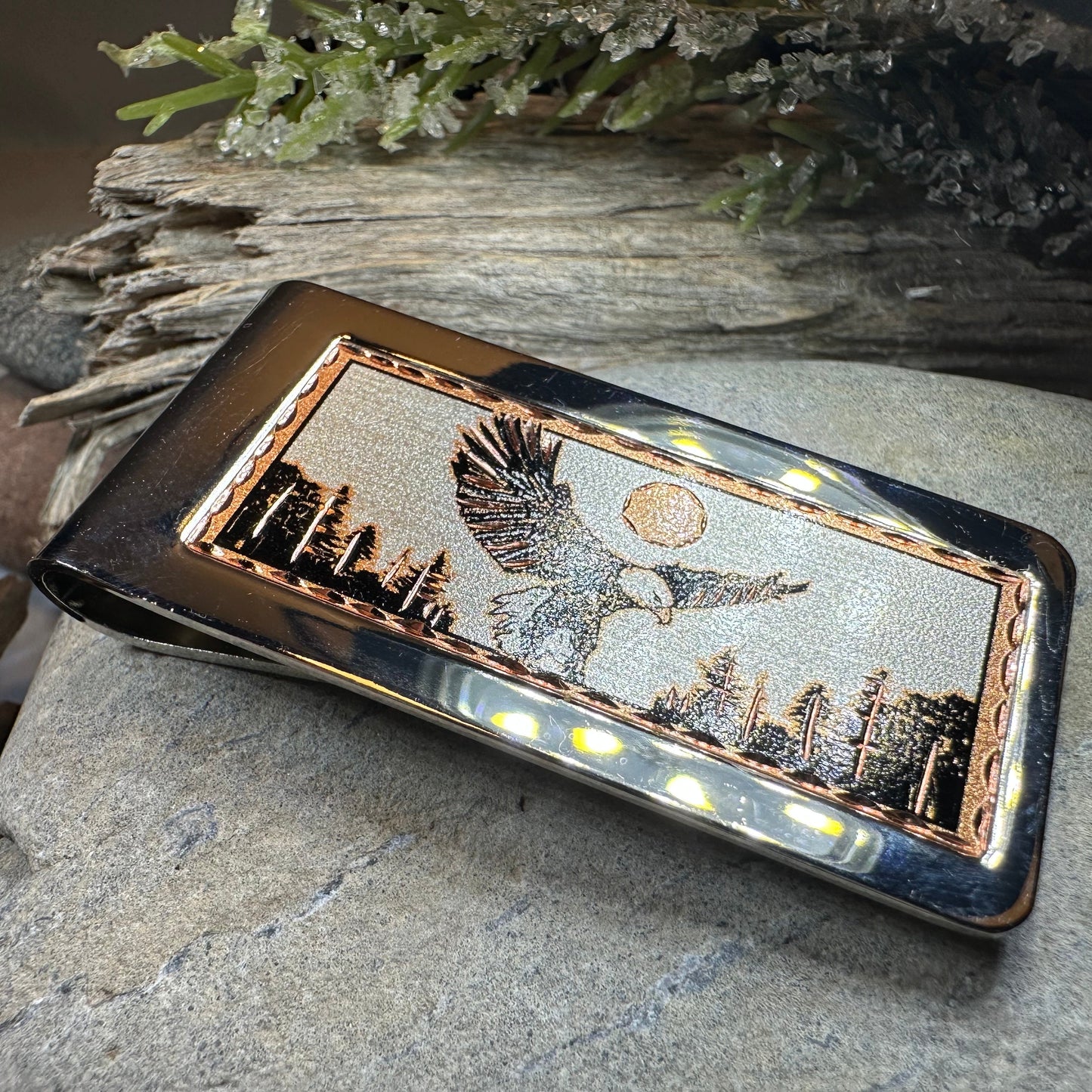 American Eagle Copper Money Clip