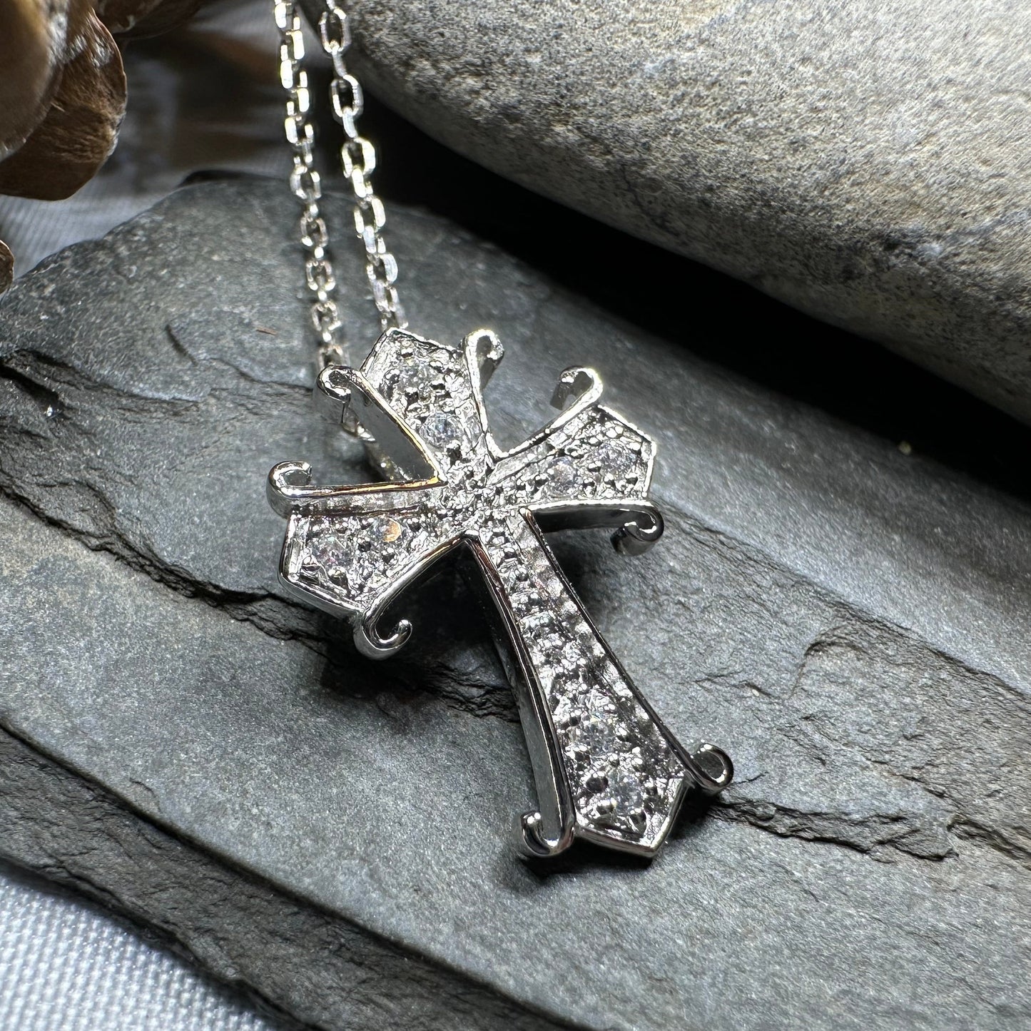 Devotion Celtic Cross Necklace — view 3