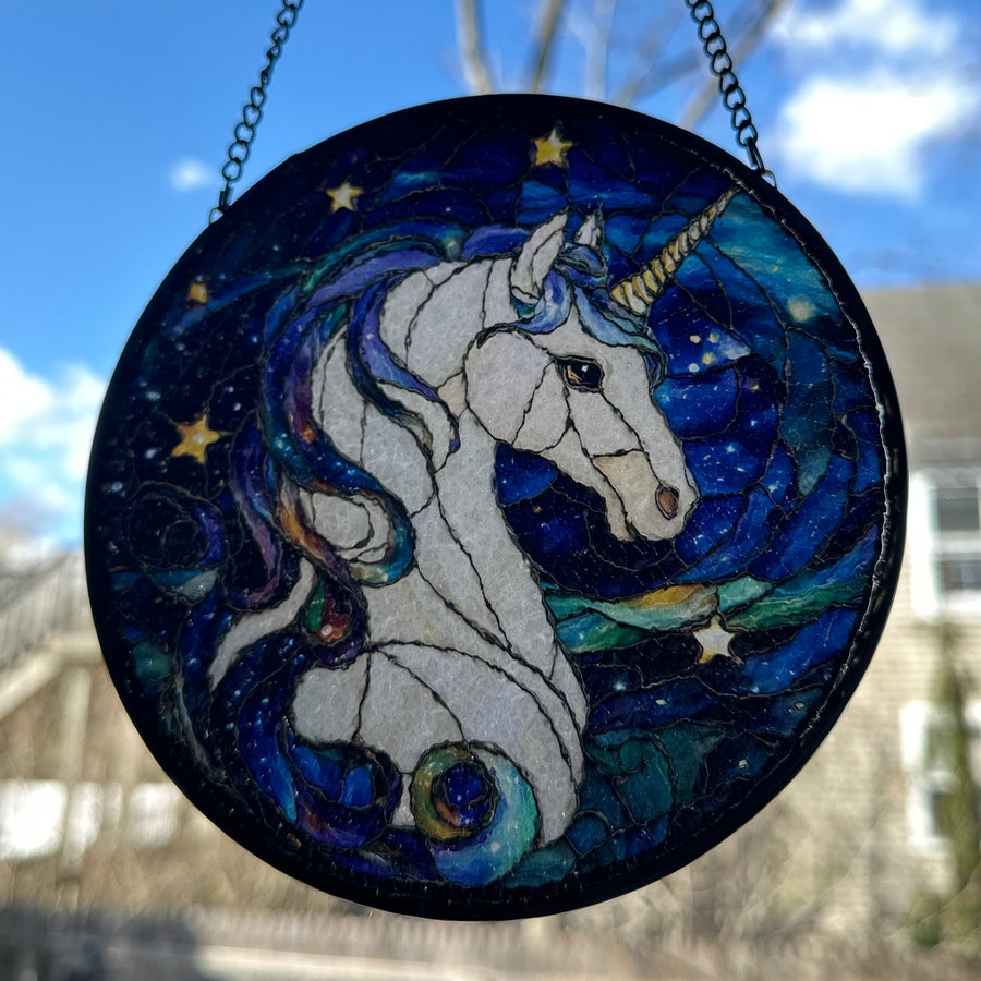 Milky Way Unicorn Suncatcher