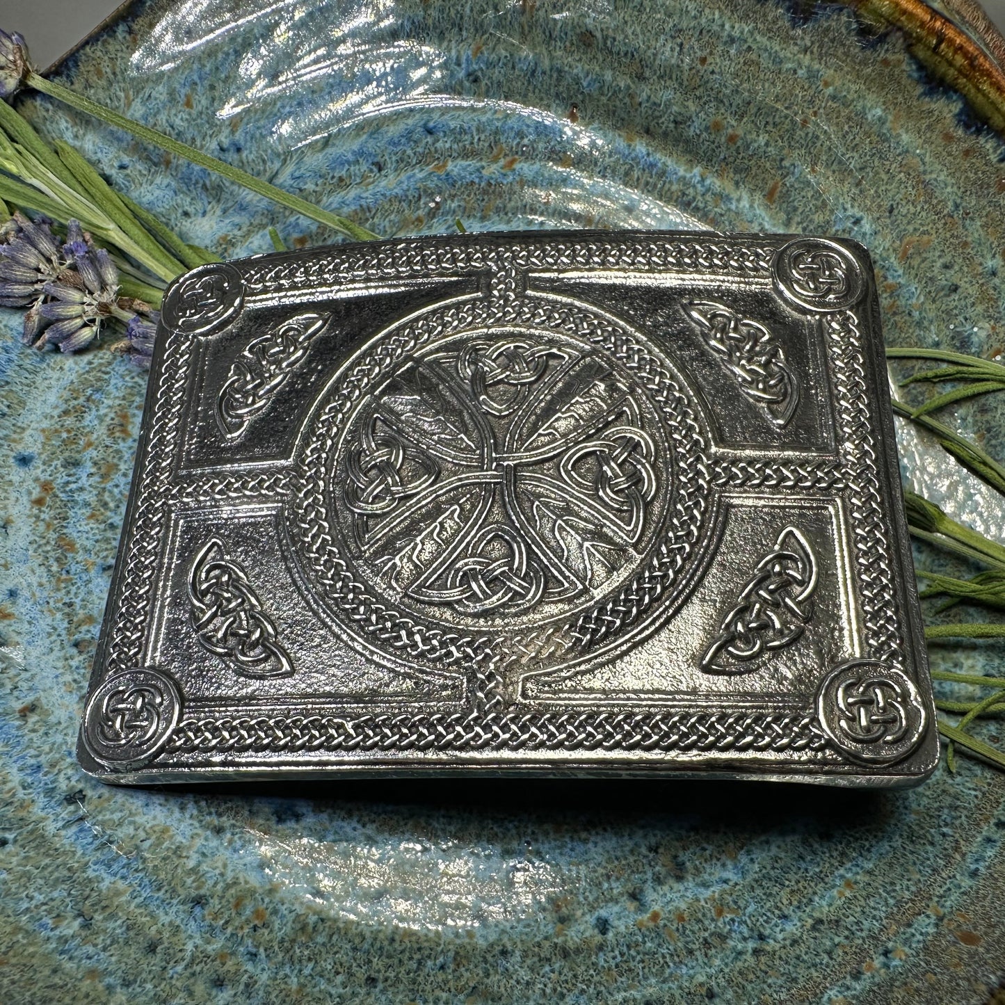 Laird Celtic Kilt Belt Buckle - Handmade in Scotland