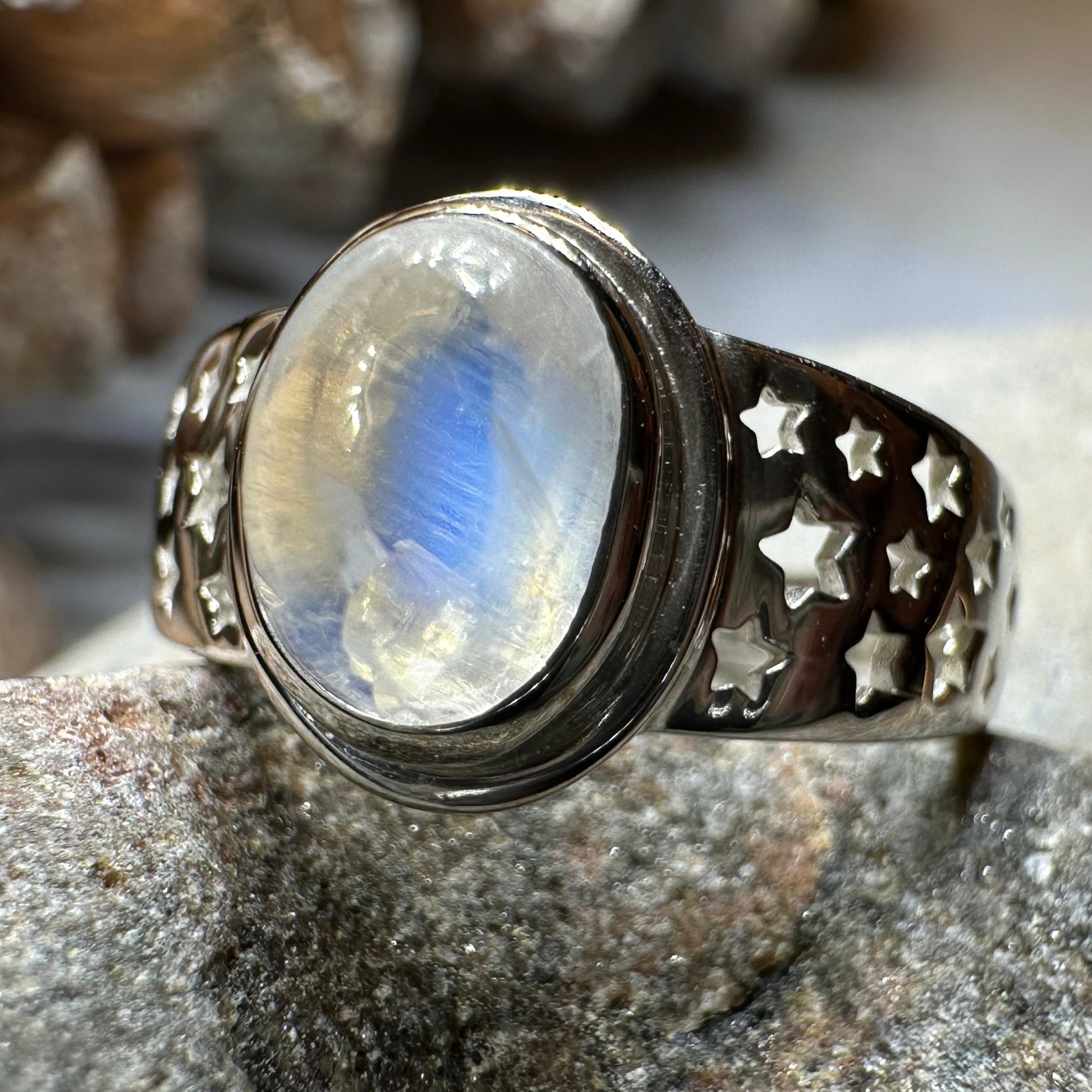 Sebille Silver Stars Ring — view 9