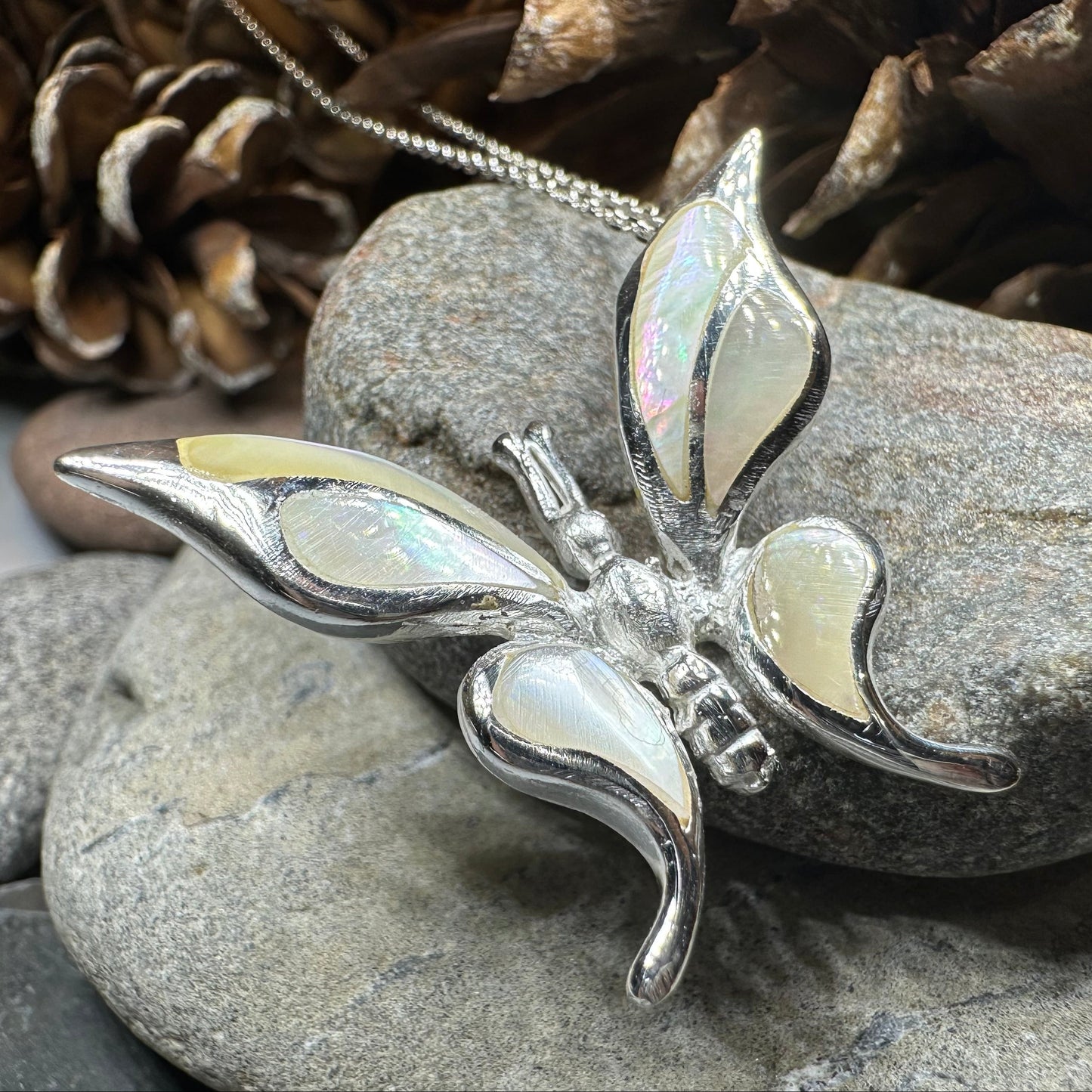 Brooke Butterfly Necklace — view 4