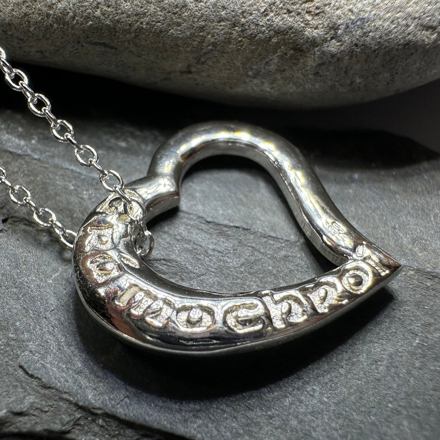 Irish Heart Gra Mo Chroi Necklace - Made in Ireland