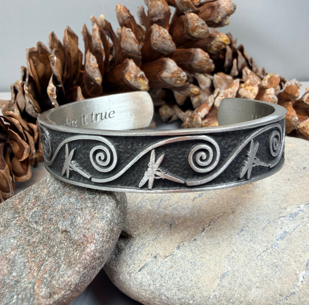 Celtic Dragonfly Bracelet - Handmade in the U.S.A.