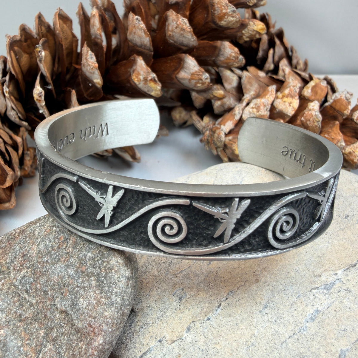Celtic Dragonfly Bracelet - Handmade in the U.S.A.
