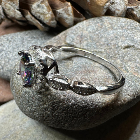 Load image into Gallery viewer, Innes Celtic Topaz Ring
