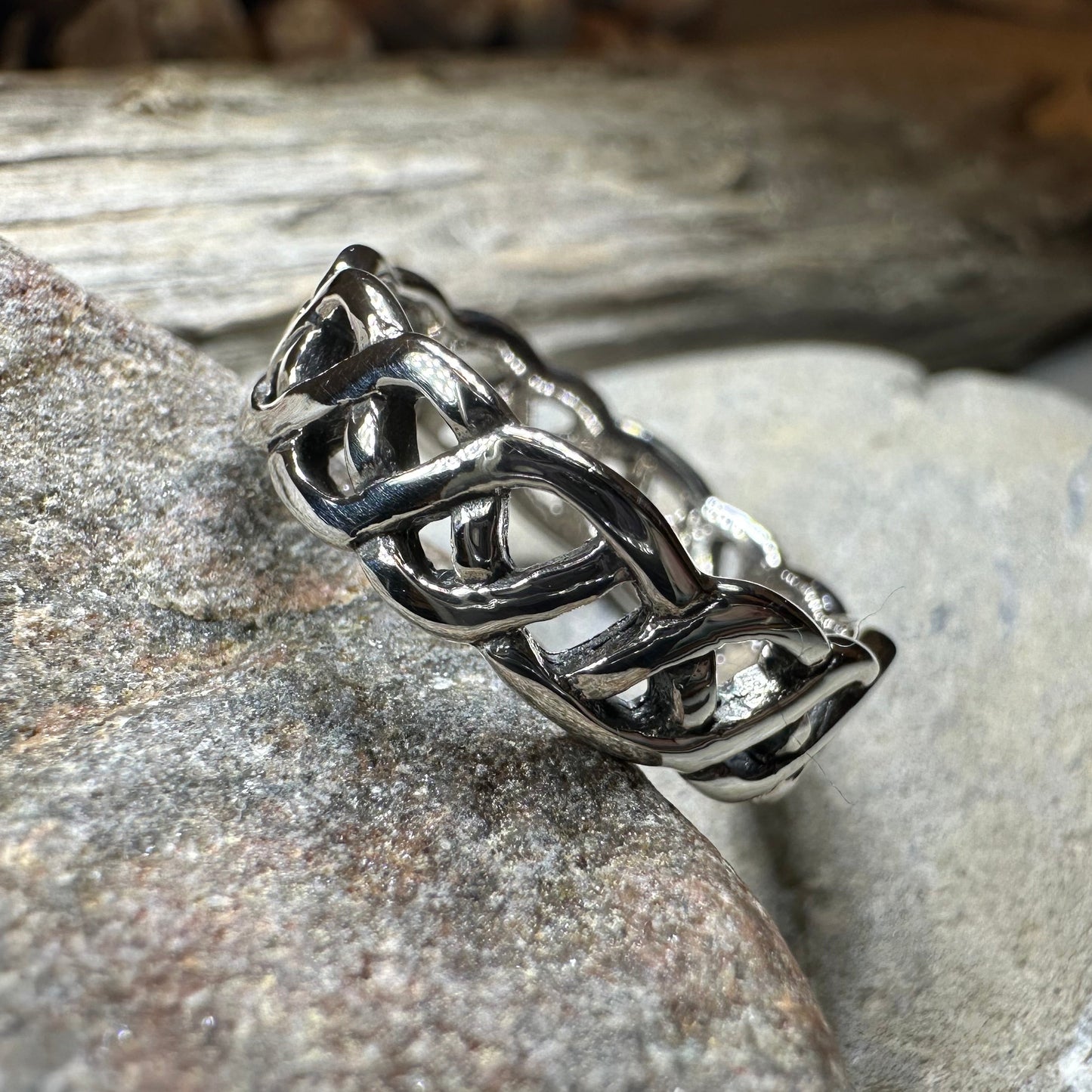 Promise Celtic Knot Ring in Sterling Silver