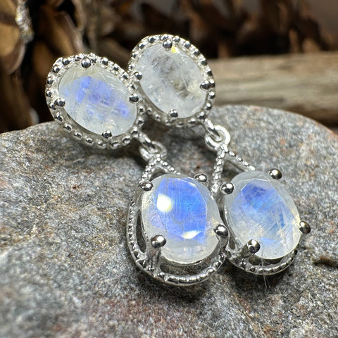 Load image into Gallery viewer, Harlow Moonstone Earrings
