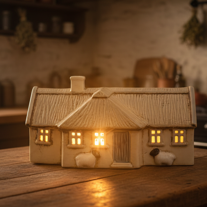 Large Shepherd's Irish Cottage Tealight Holder