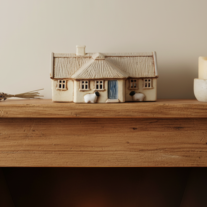 Large Shepherd's Irish Cottage Tealight Holder