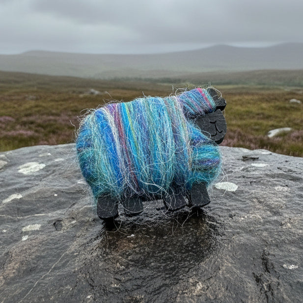 Scottish Sheep Scatter Pin - Handmade in Scotland