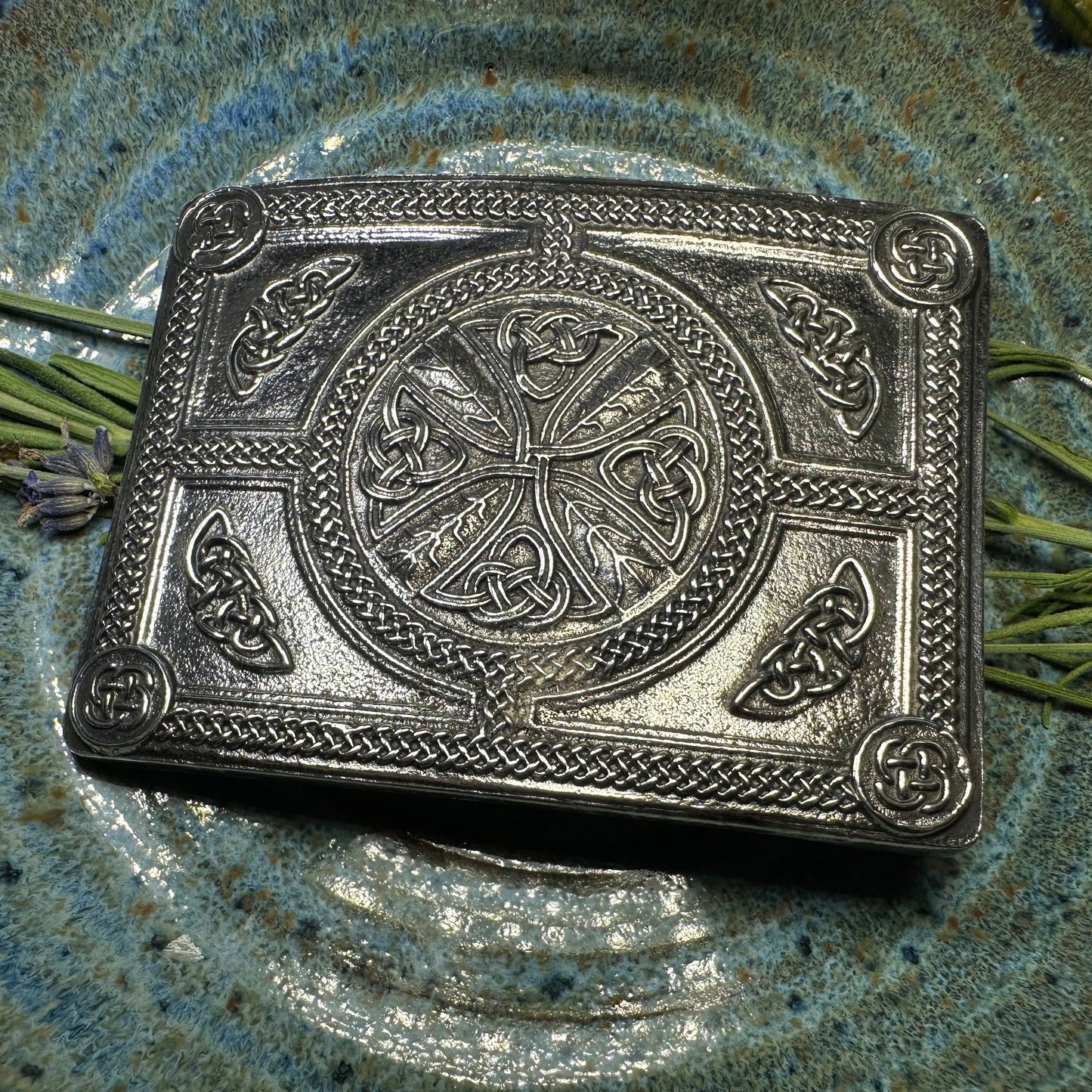 Laird Celtic Kilt Belt Buckle - Handmade in Scotland