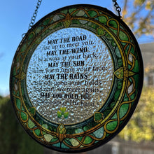 Load image into Gallery viewer, Irish Blessing Suncatcher
