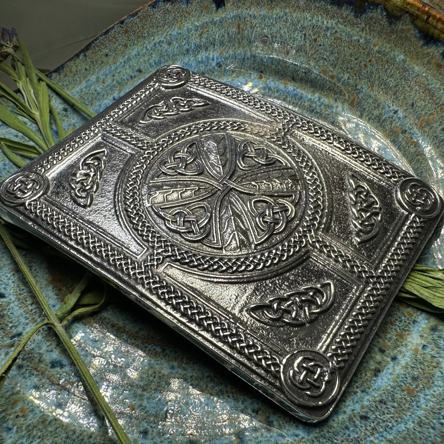 Laird Celtic Kilt Belt Buckle - Handmade in Scotland