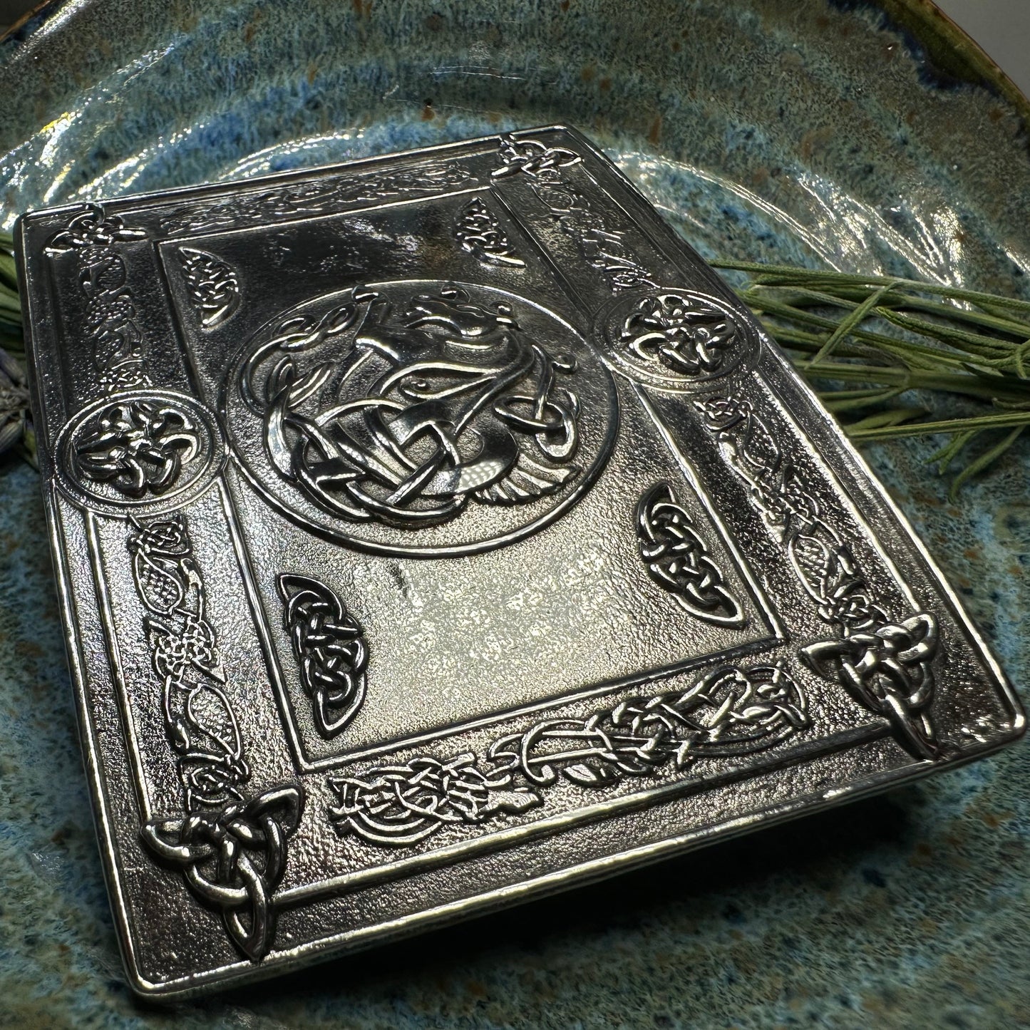 Kelpie Celtic Kilt Belt Buckle - Handmade in Scotland