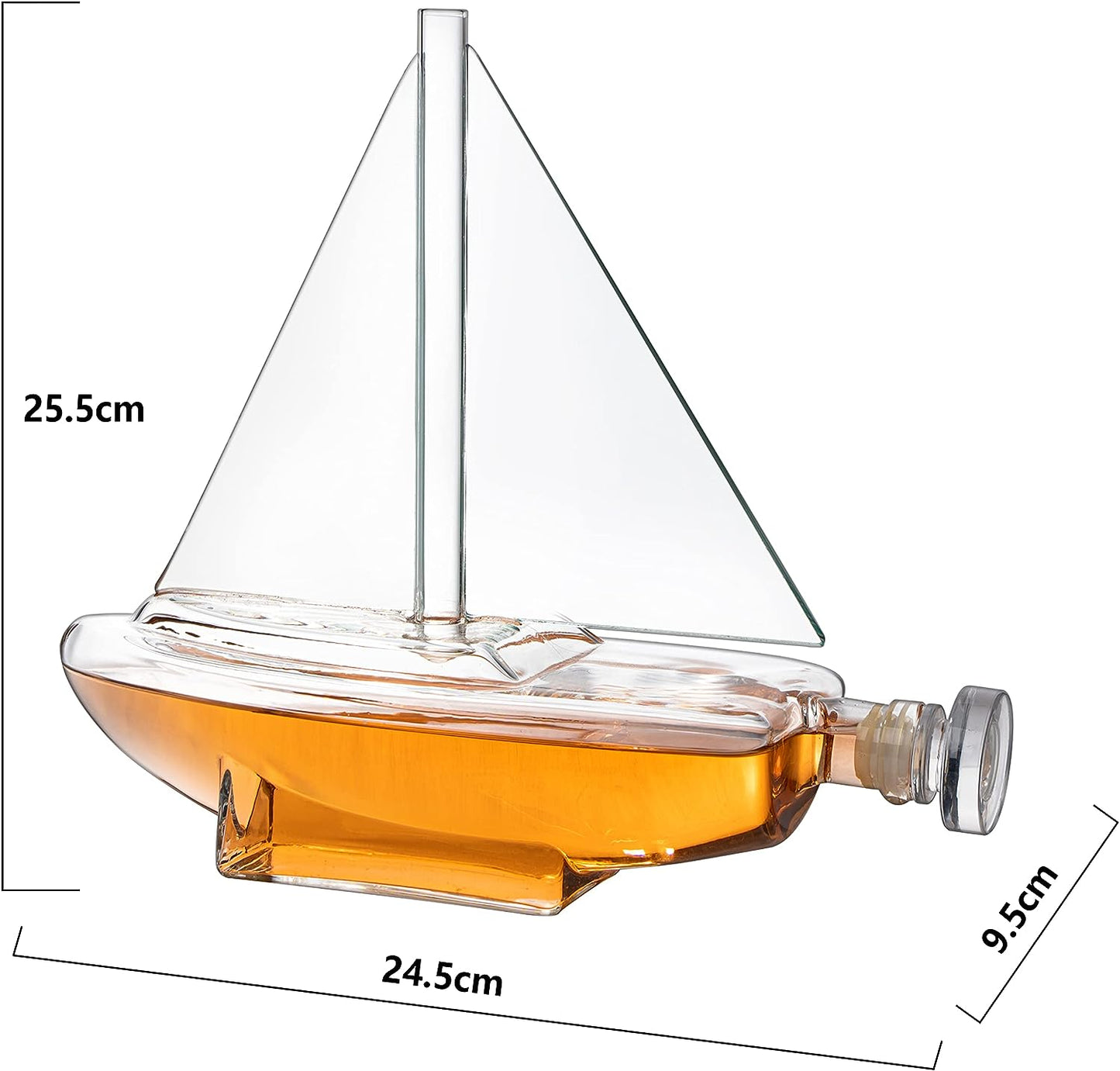 Sailboat Whiskey Wine Decanter
