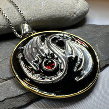 Load image into Gallery viewer, Dragon Yin Yang Necklace
