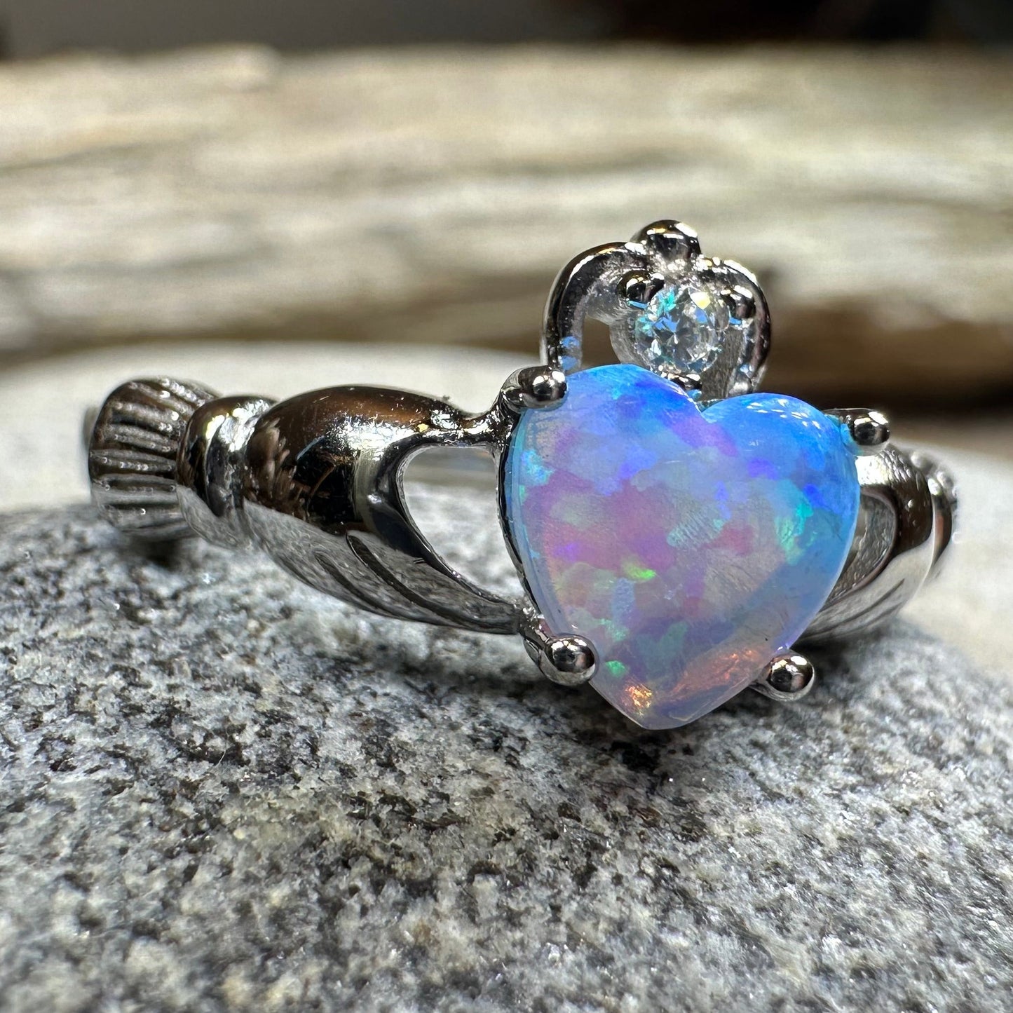 Glynnis Claddagh Ring — view 8