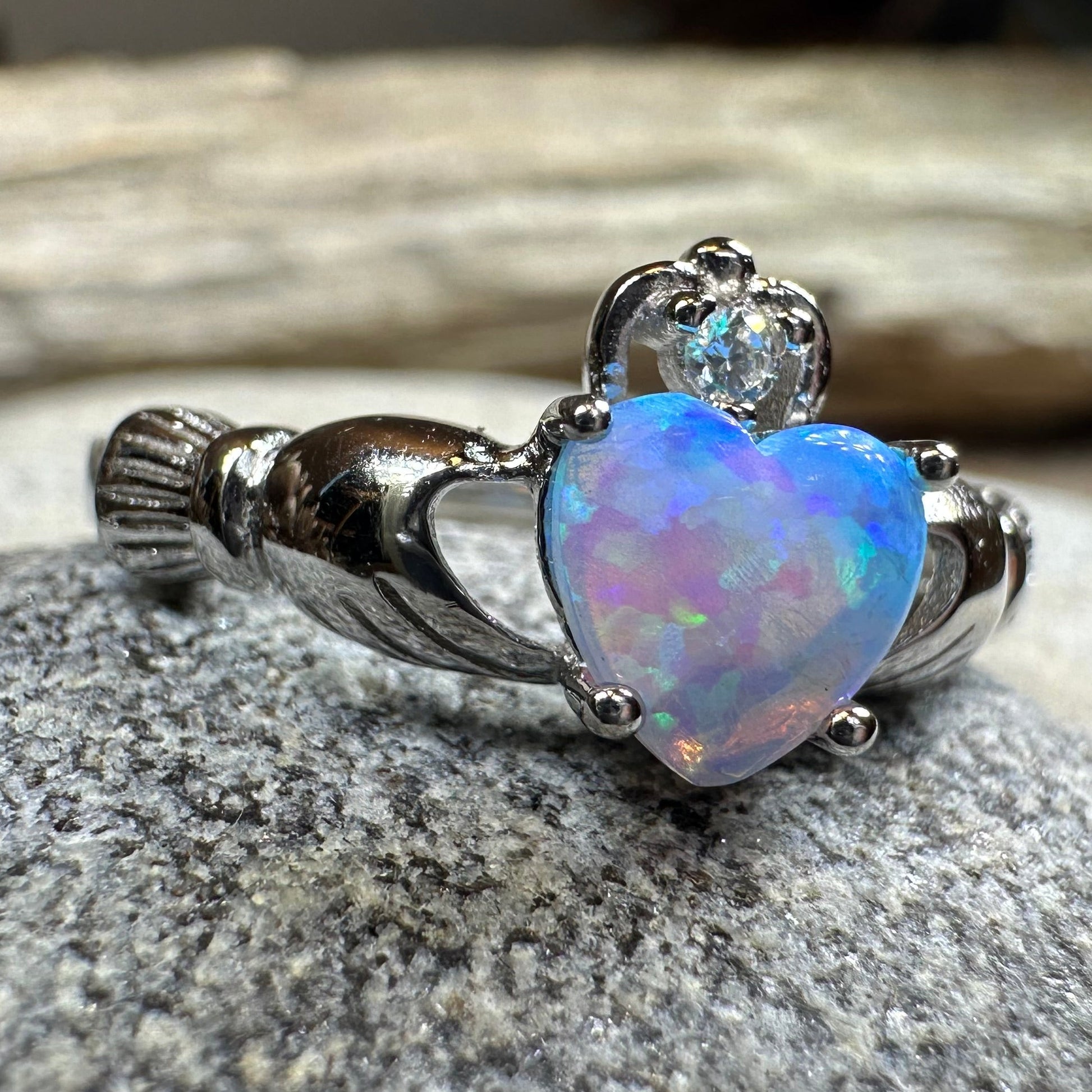 Glynnis Claddagh Ring — view 8