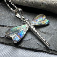 Load image into Gallery viewer, Shimmering Dragonfly Necklace
