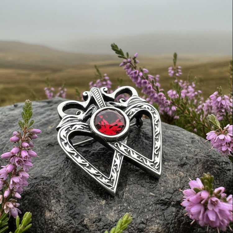 Roxelana Scottish Luckenbooth Brooch - Handmade in Scotland