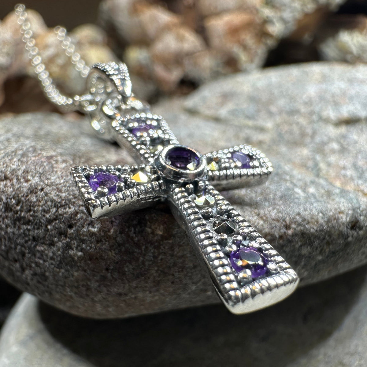 Simplicity Cross Necklace — view 6