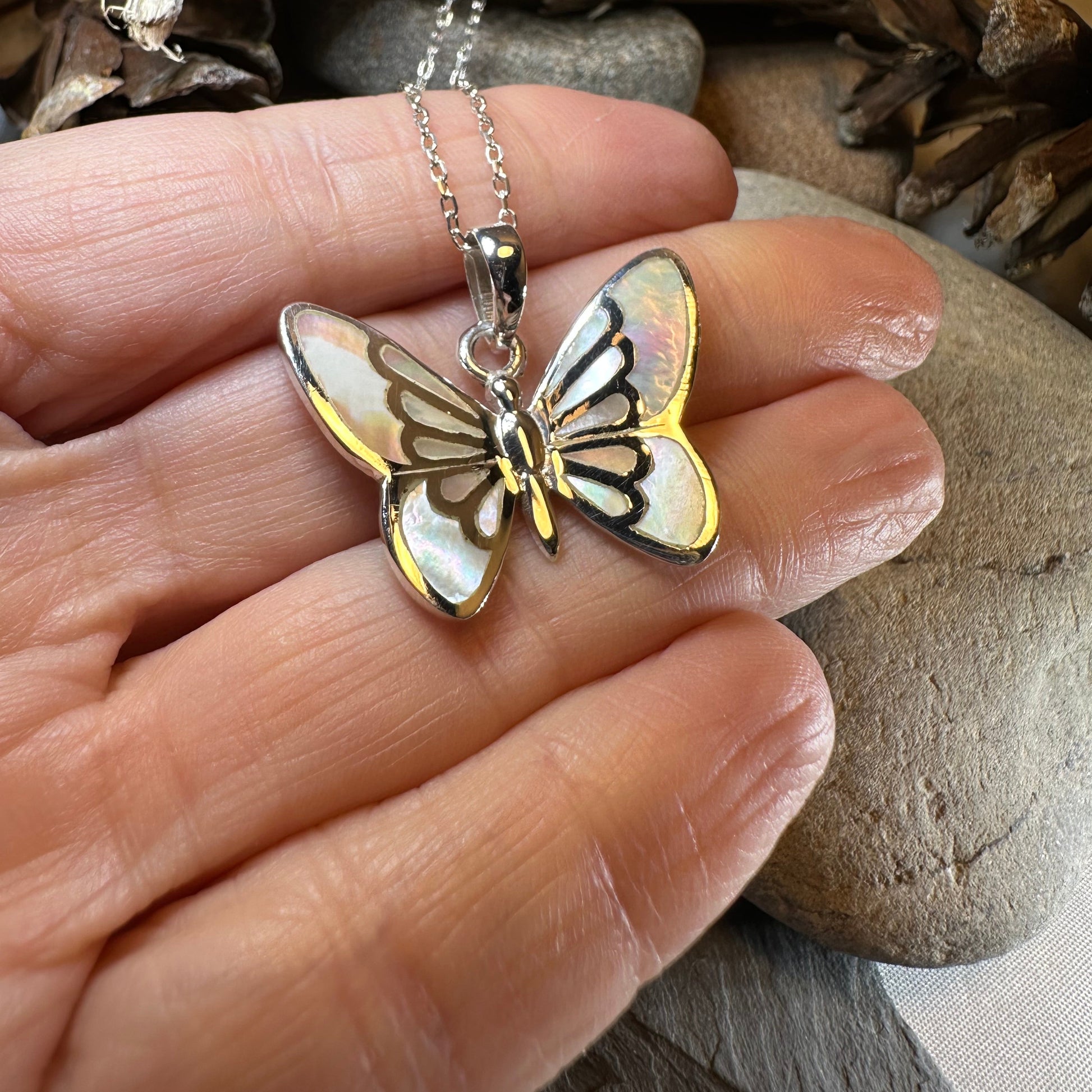 Courtney Butterfly Necklace — view 10