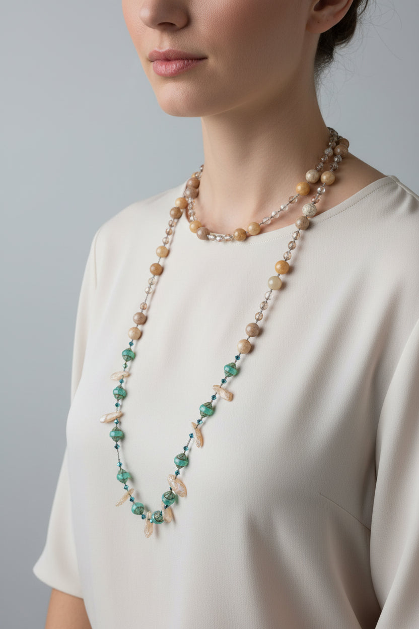 Keem Bay Crystal Necklace — view 5