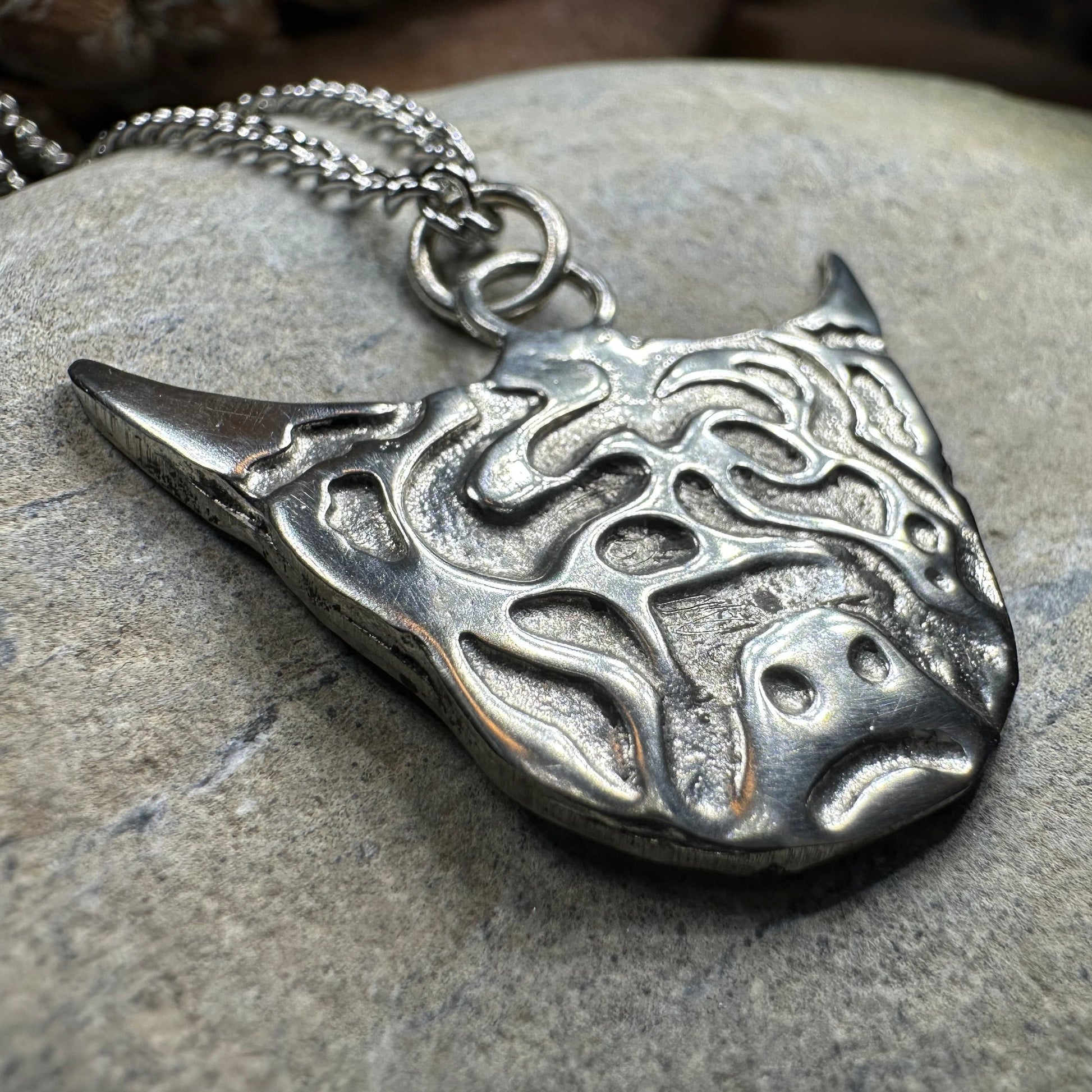 Hamish Highland Cow Necklace - Handmade in Scotland — view 8