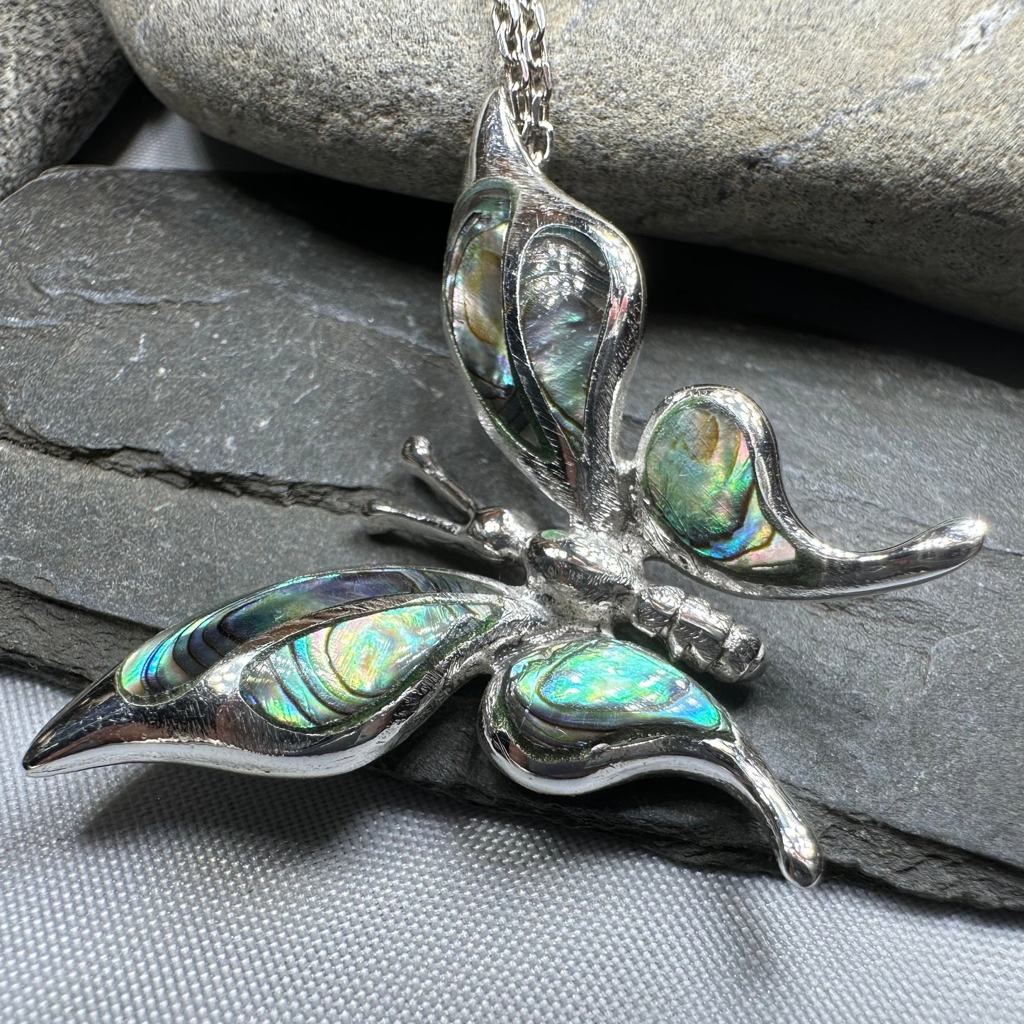 Brooke Butterfly Necklace — view 8