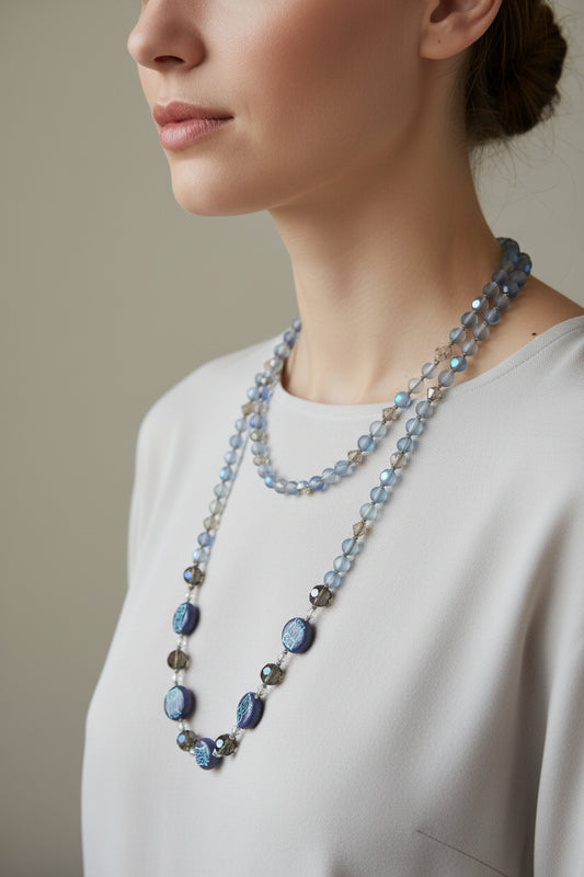 Athena Owl Long Necklace