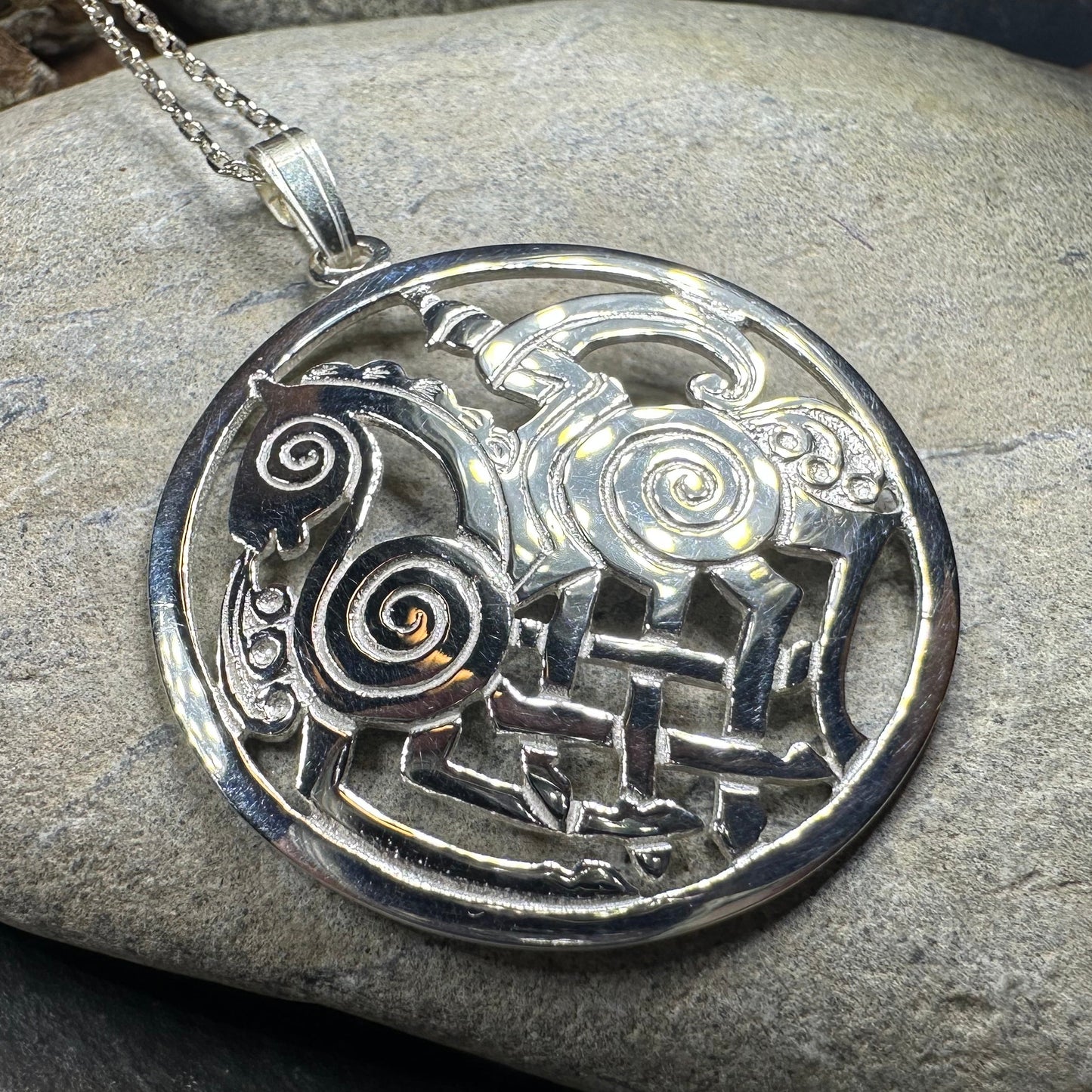 Sleipnir Norse Odin Necklace - Handmade in Scotland