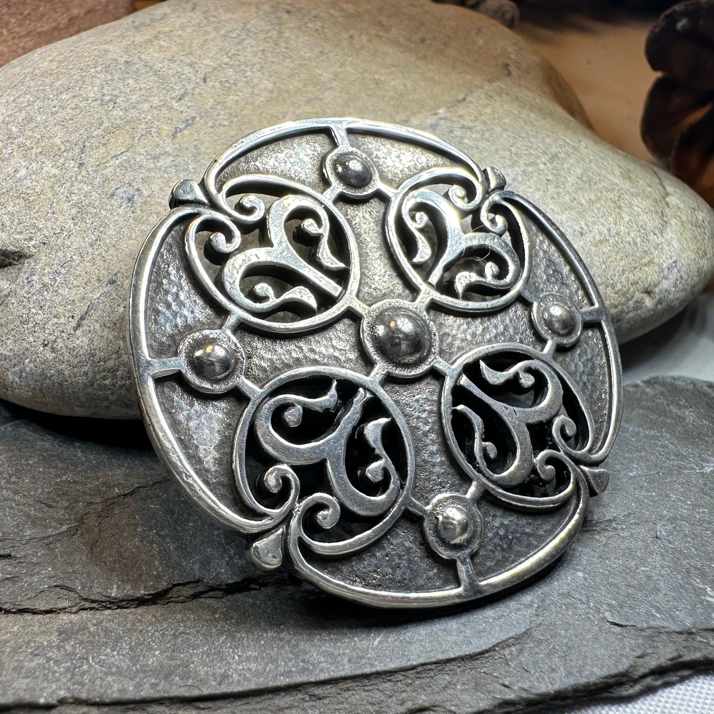 Galloway Hoard Pewter Brooch - Historic Replica
