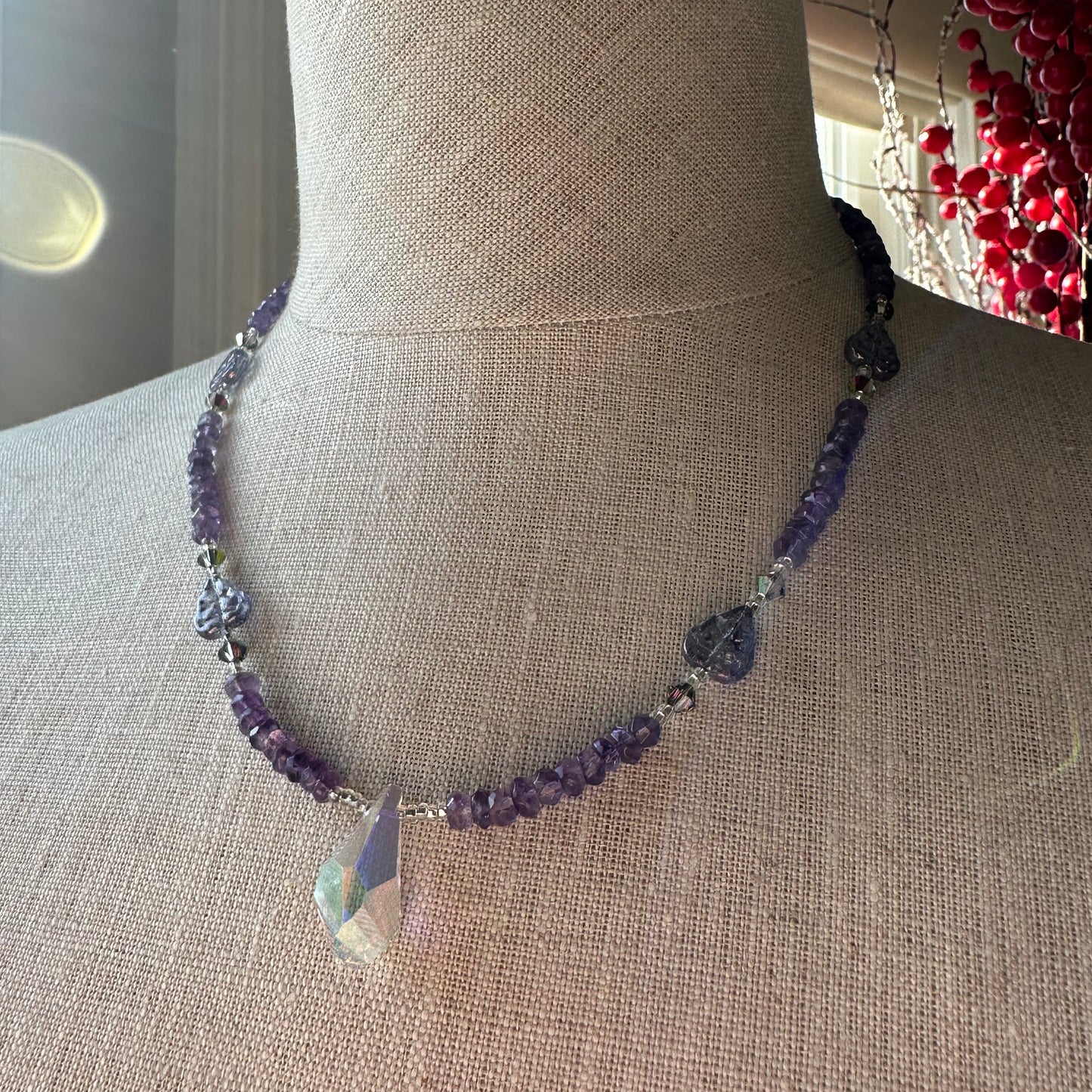 Highland Seasons Crystal Necklace — view 2