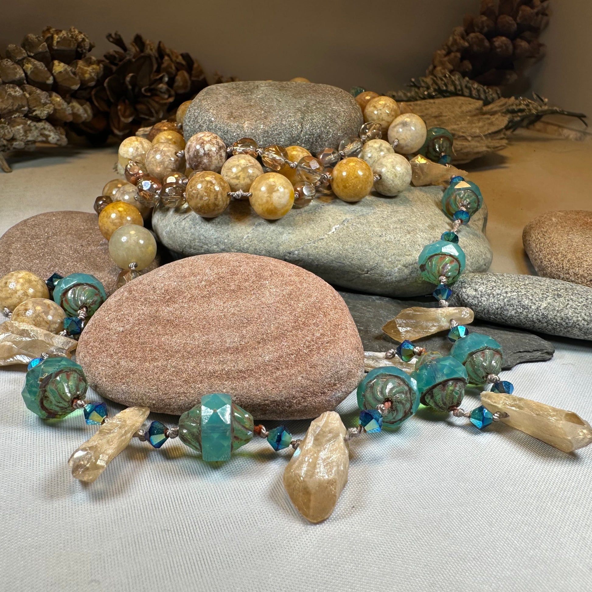 Keem Bay Crystal Necklace — view 6