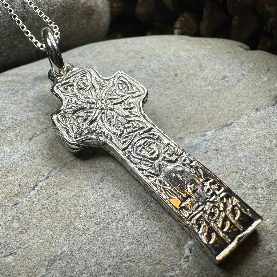 Artisan Irish Saint Patrick Cross Necklace - Made in Ireland