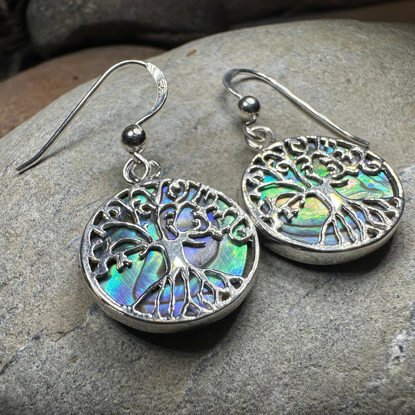 Veronica Tree of Life Earrings — view 10
