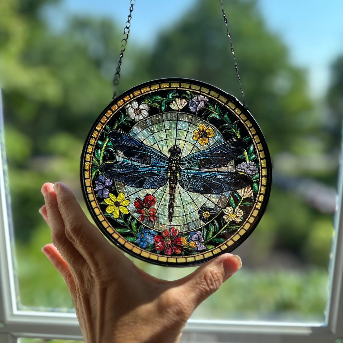 Victorian Dragonfly Suncatcher