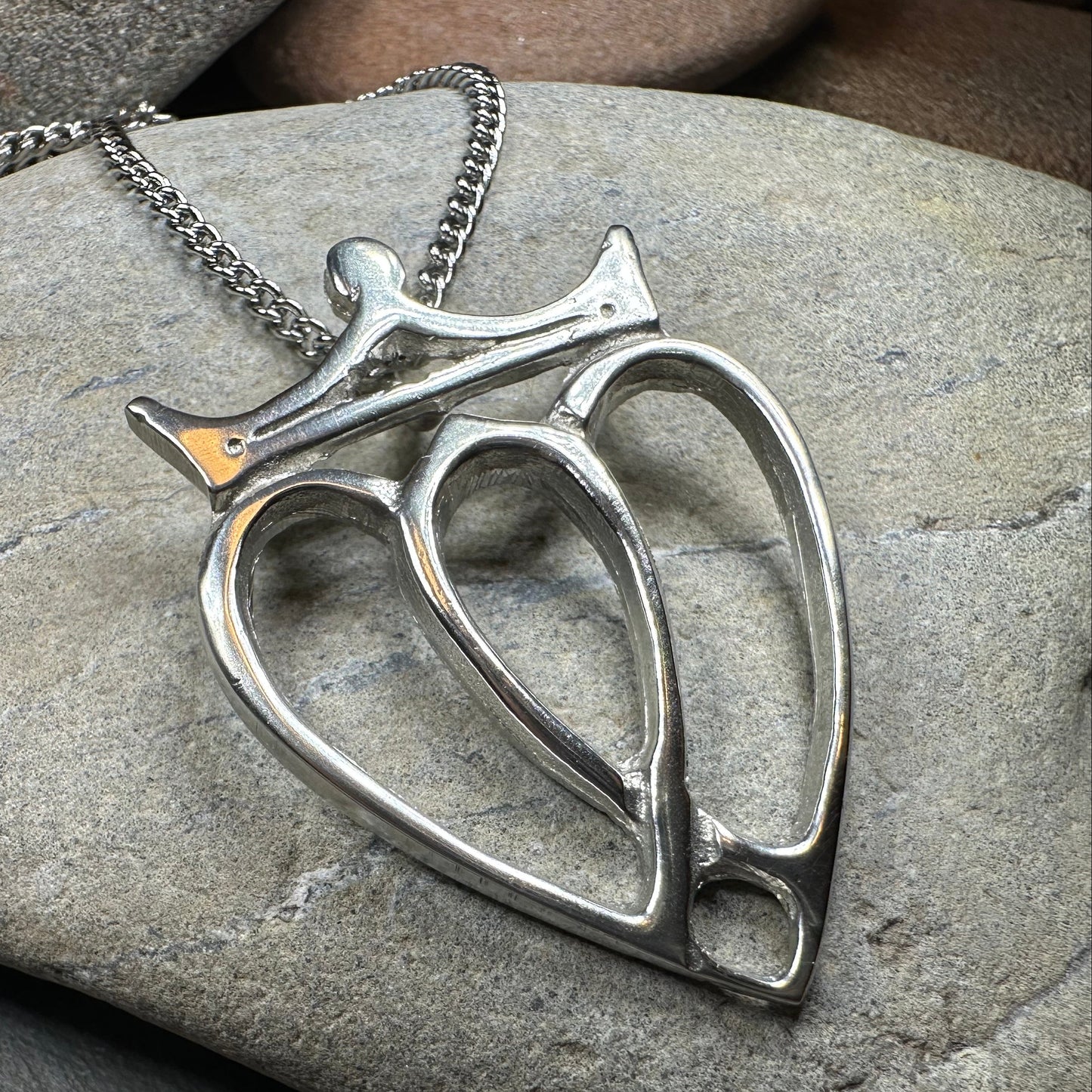 Jocasta Luckenbooth Necklace - Handmade in Scotland — view 5