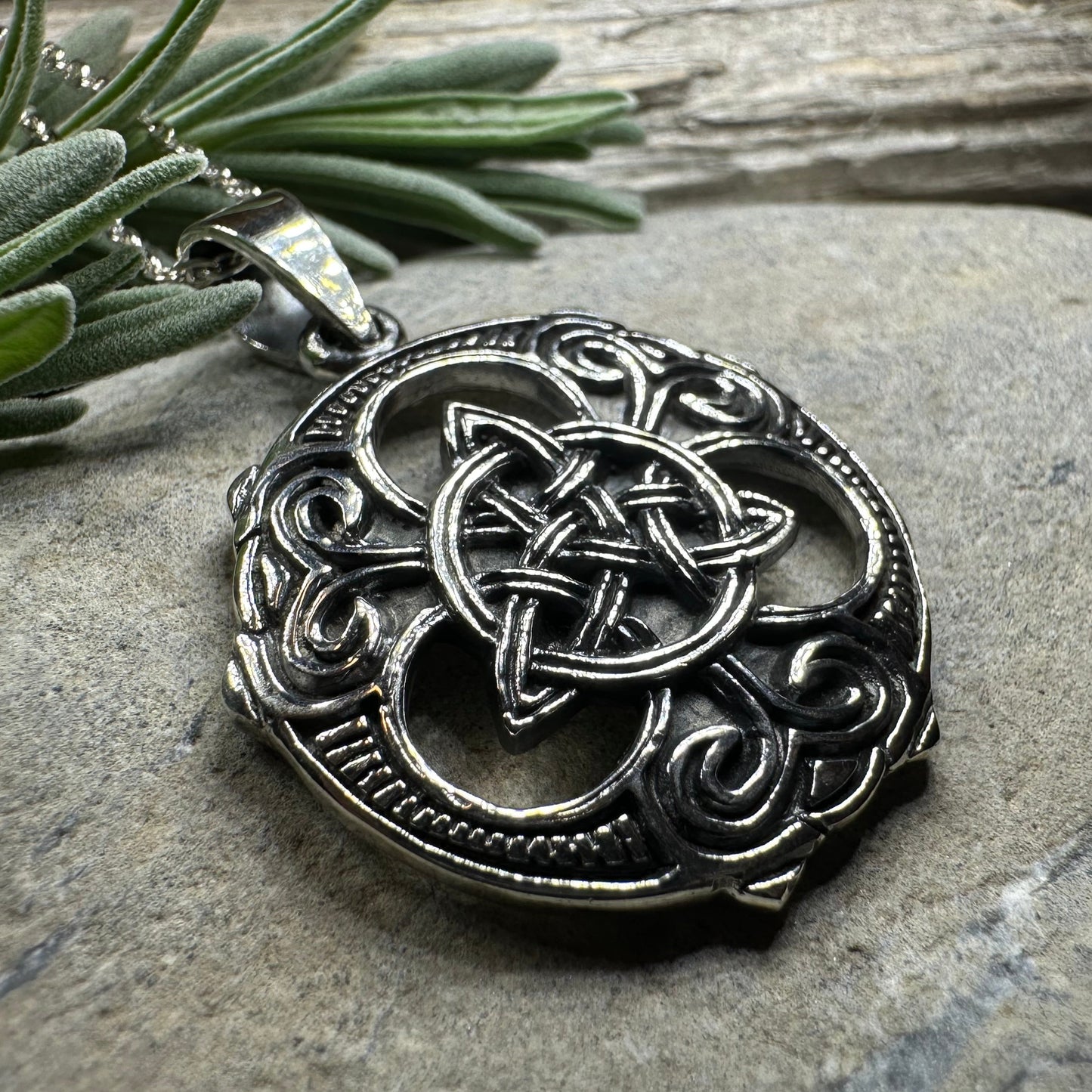 Lilith Celtic Knot Necklace — view 7