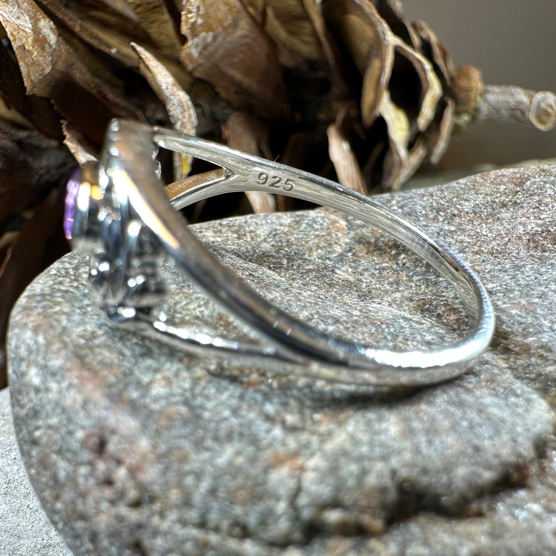 Sassenach Thistle Ring — view 11