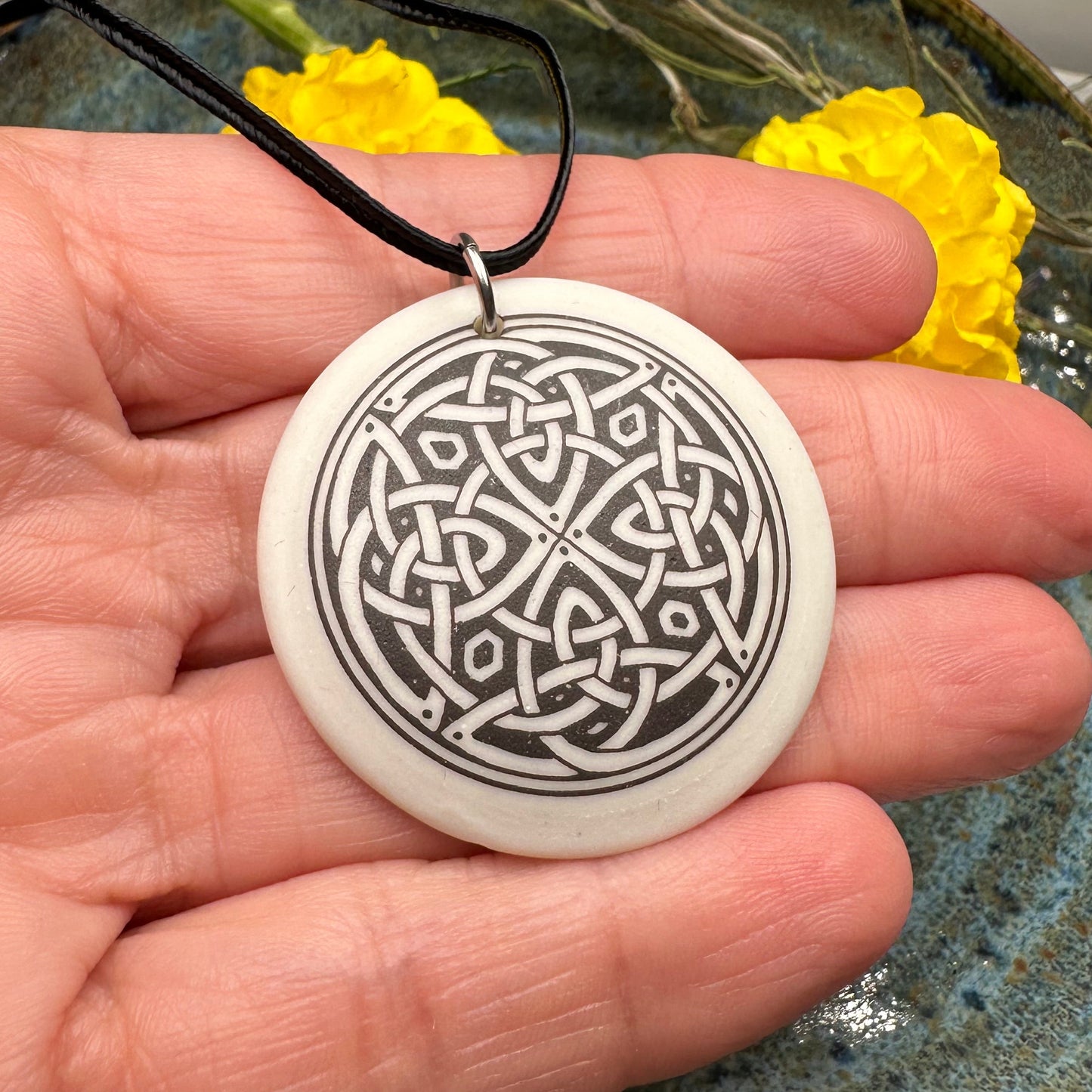 Artisan Celtic Knot Necklace - Handmade in the U.S.A.