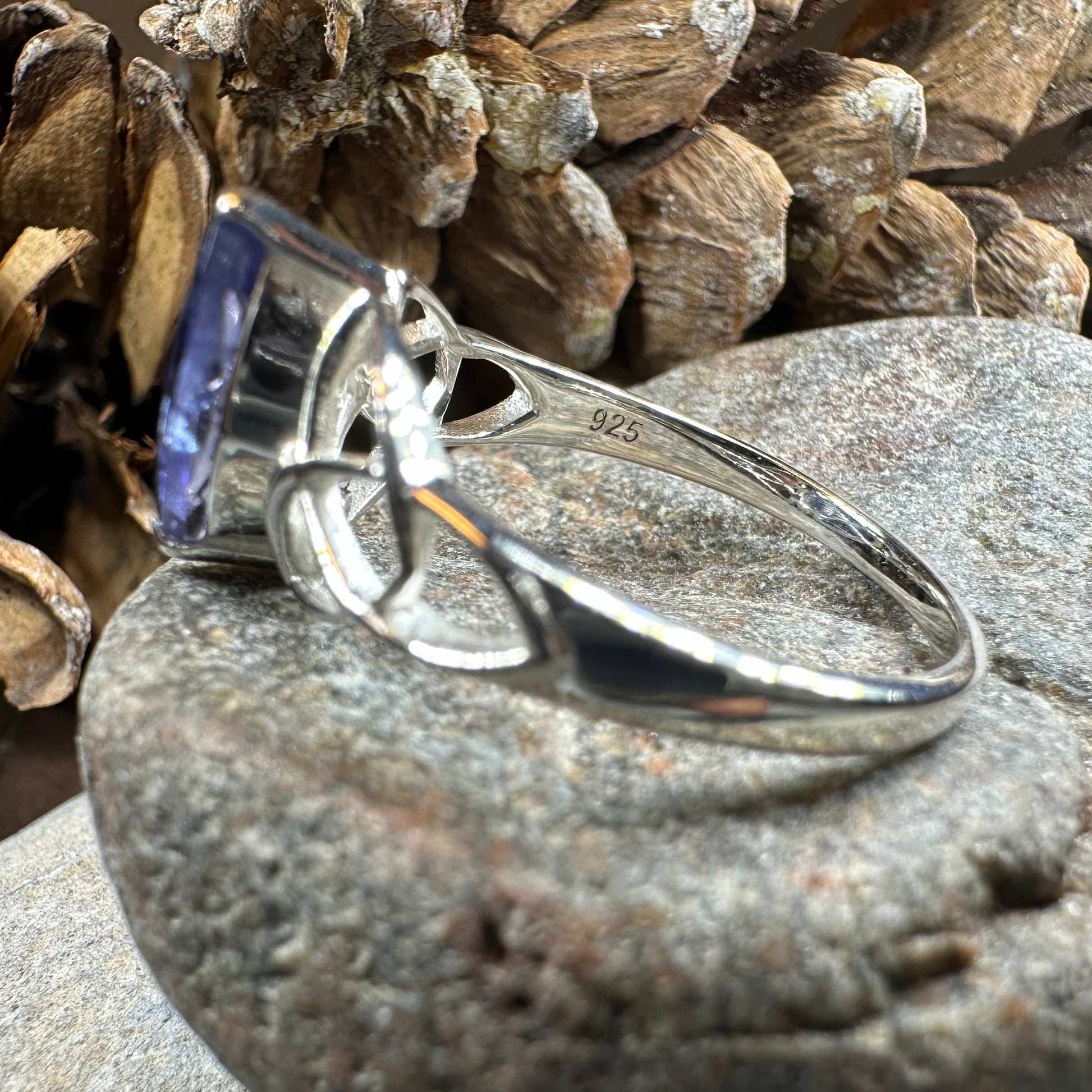 Millicent Celtic Trinity Knot Ring — view 12