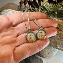 Load image into Gallery viewer, Busy Hummingbird Art Earrings

