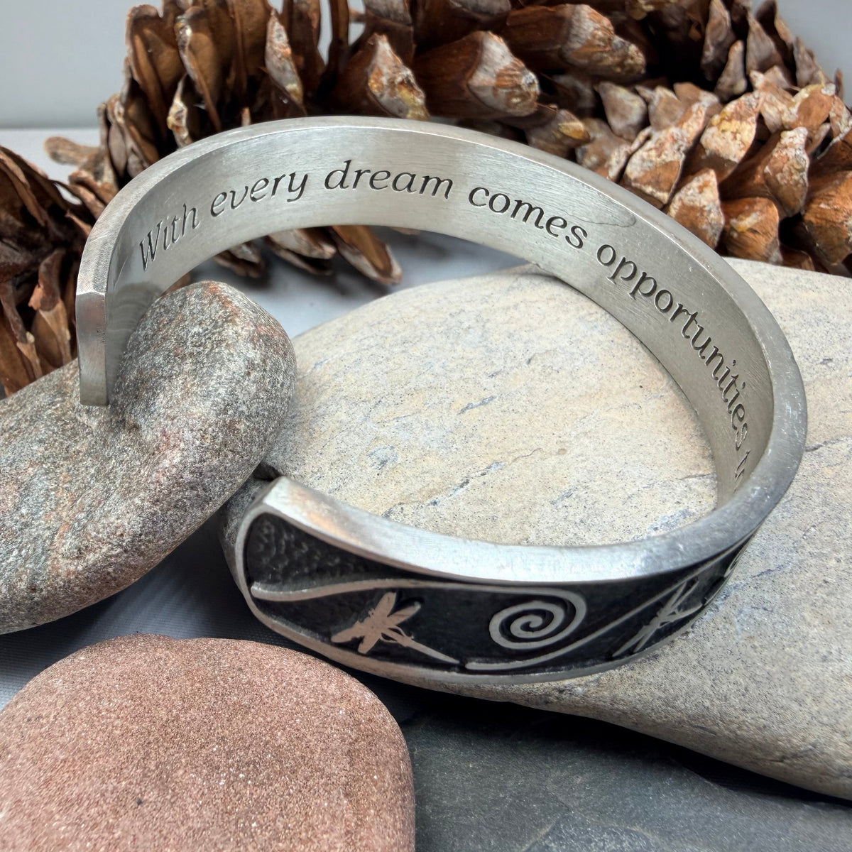 Celtic Dragonfly Bracelet - Handmade in the U.S.A.